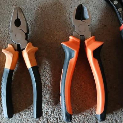 Craftsman Reflex adjustable wrenches with three pairs of pliers
