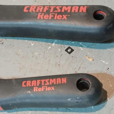 Craftsman Reflex adjustable wrenches with three pairs of pliers