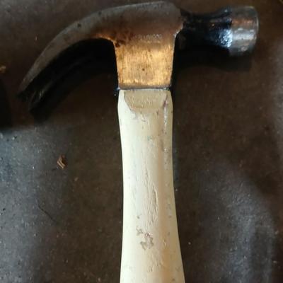 Tools - Ewing rubber mallet - Claw hammer - level - Ace Hatchet - industrial stapler