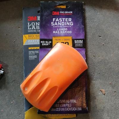 Tools - Hacksaw -hand sander with paper - Central Forge 10" 2-way Rasp plane - Roughneck 17" offset ripping chisel