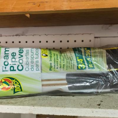 Household chemicals & small repair / project items including edges for a raised garden bed !