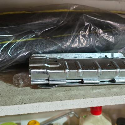Household chemicals & small repair / project items including edges for a raised garden bed !