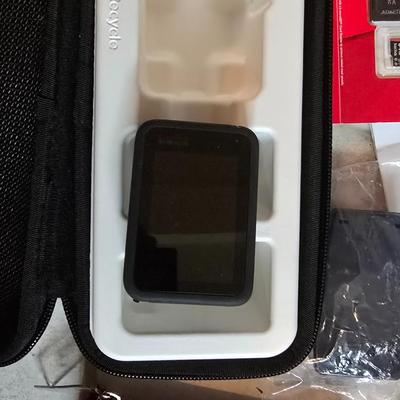 GoPro with Mongoose CM303 Helmet and accessories including two 64 GB UHS scandisk media storage cards