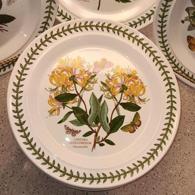 9 PORTMEIRION BOTANIC GARDEN DINNER PLATES