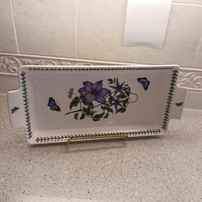 PORTMEIRION BOTANIC GARDEN SERVING BOWL AND PLATTER