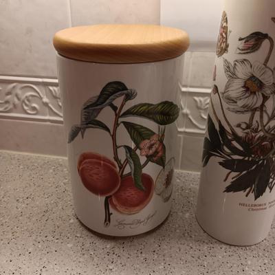 PORTMEIRION BOTANIC GARDEN CANISTERS