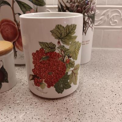 PORTMEIRION BOTANIC GARDEN CANISTERS