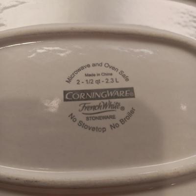 2 CORNINGWARE CASSEROLE DISHES