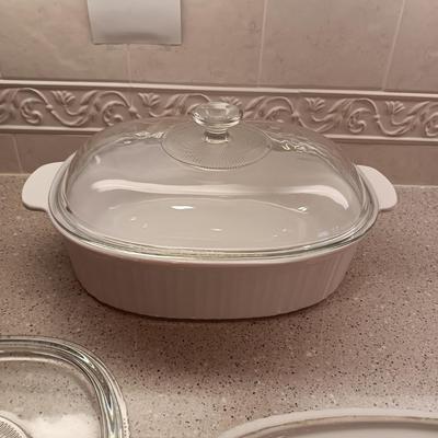 2 CORNINGWARE CASSEROLE DISHES