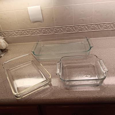 GLASS BAKING DISHES