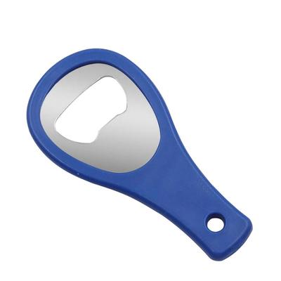 Blue Mini Tennis Racket Beer Bottle Opener Tool Gadgets Accessories Cool Ring Keychain Corkscrew