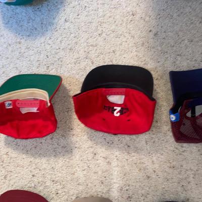 A GOOD ASSORTMENT OF HATS FOR SOME LUCKY HEAD