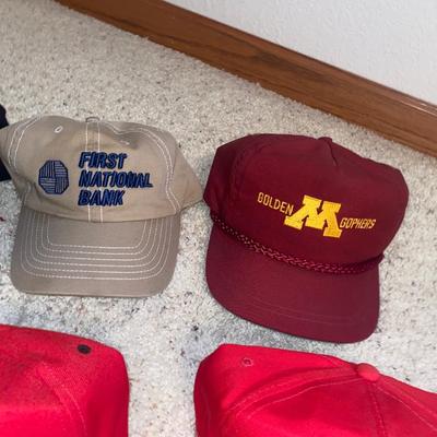 A GOOD ASSORTMENT OF HATS FOR SOME LUCKY HEAD
