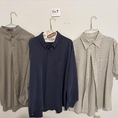 16.5-17 Mens Shirts