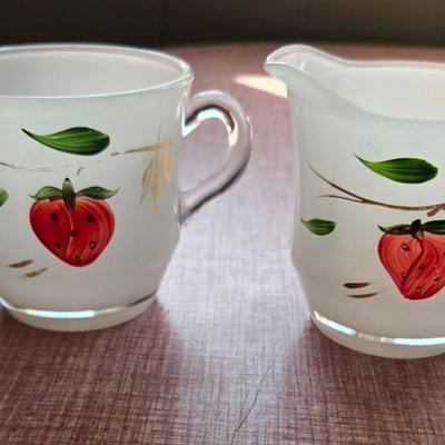 Bartlett Collins Creamer & Sugar dish