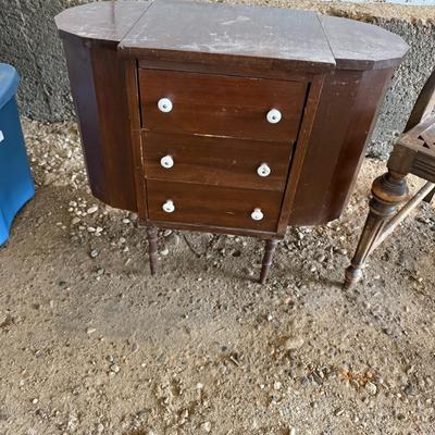 Antique Martha Washington Sewing Cabinet