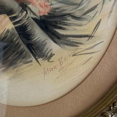 Alice Barbour’s Oil Painting