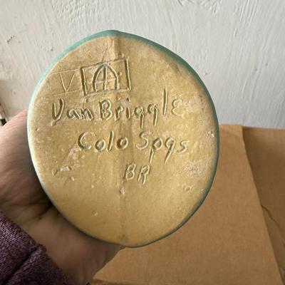 VINTAGE VAN BRIGGLE Vase c.1940-60