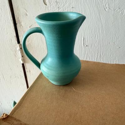 Vintage Van Briggle Original Pottery Creamer / Pitcher