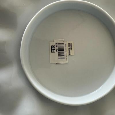 Porcelain Egg Tray~Holds 12 Halves~Purple/Lavender Posies~w/Gold Trim