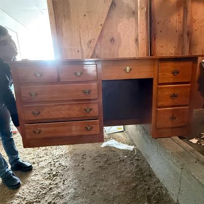 Antique oak Desk