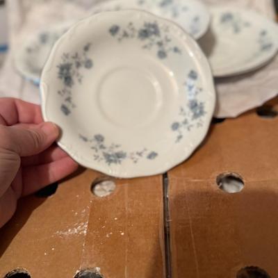 Johann Haviland Bavaria Germany Blue Garland China  Lot