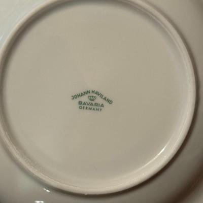 Johann Haviland Bavaria Germany Blue Garland China  Lot
