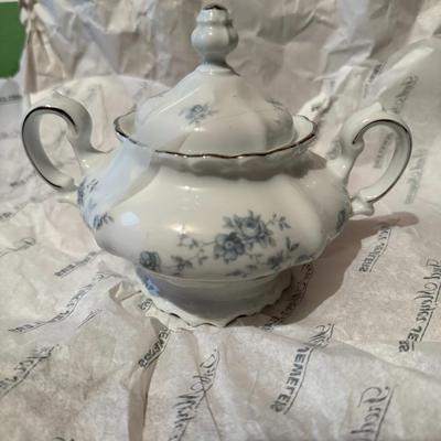 Johann Haviland Bavaria Germany Blue Garland China  Lot