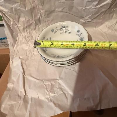 Johann Haviland Bavaria Germany Blue Garland China  Lot