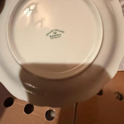 Johann Haviland Bavaria Germany Blue Garland China  Lot