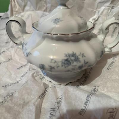 Johann Haviland Bavaria Germany Blue Garland China  Lot