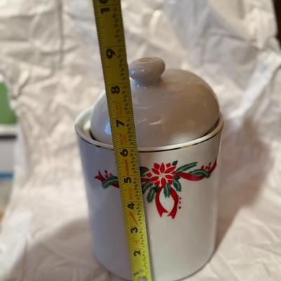 Poinsettia and Ribbons Chrsitmas Lot