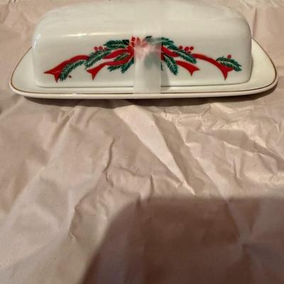 Poinsettia and Ribbons Chrsitmas Lot