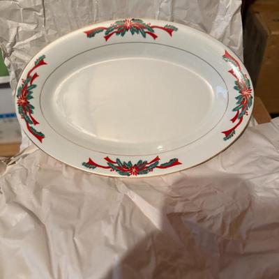 Poinsettia and Ribbons Chrsitmas Lot