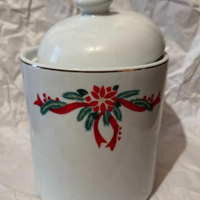 Poinsettia and Ribbons Chrsitmas Lot