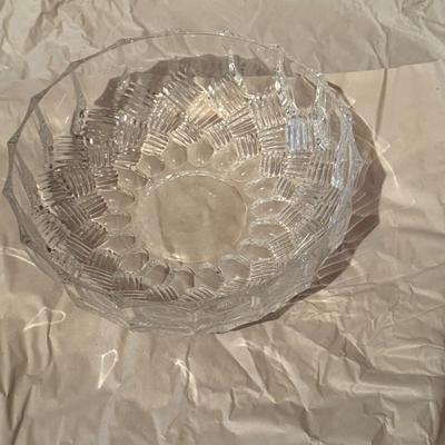 WATERFORD CRYSTAL Apprentice Bowl Prestige Collection 8" Diamete