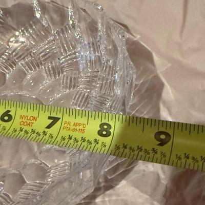 WATERFORD CRYSTAL Apprentice Bowl Prestige Collection 8" Diamete