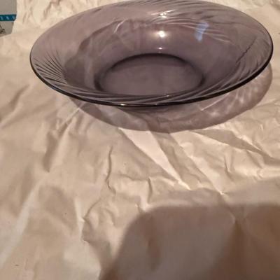 Vintage Sun-colored Amethyste dish