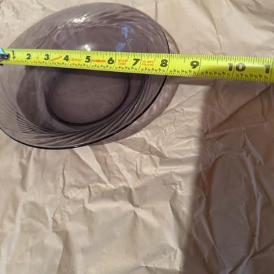 Vintage Sun-colored Amethyste dish