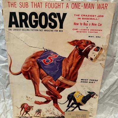 ARGOSY. MAY. 1958. THE LARGEST -SELLING FICTION- FACT MAGAZINE FOR MEN