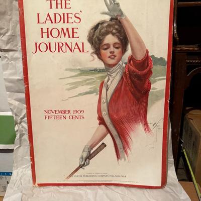 1909 - Ladies Home Journal Magazine Cover - November 