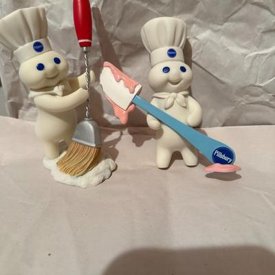 Vintage Pillsbury Dough Boy figurines lot