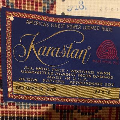 8.8' x 12' KARASTAN HEAVY TIGHTLY WOVEN HIGH END AREA RUG