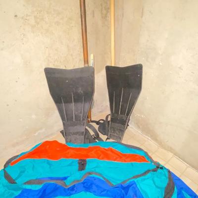BELLY BOAT WITH COLEMAN INSTA-FLATE ALL 12V PUMP
