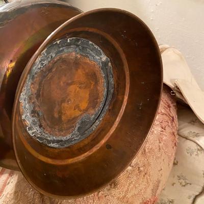 Vintage Tall Copper Pitcher