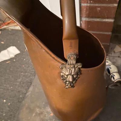 Vintage Tall Copper Pitcher