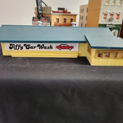 Large lot of Ho Train Garden Plastic Buildings Pola Model Power Bachmann & others