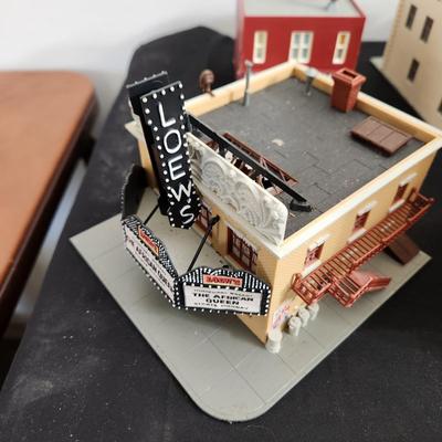 Large lot of Ho Train Garden Plastic Buildings Pola Model Power Bachmann & others