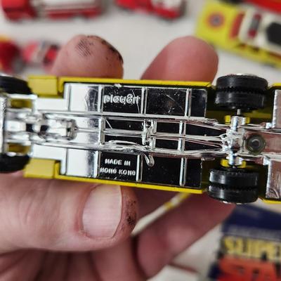 Lot of Matchbox, Hot Wheels, Playart & Others Fire Dept. Vehicles Red Line Matchbox