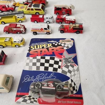 Lot of Matchbox, Hot Wheels, Playart & Others Fire Dept. Vehicles Red Line Matchbox